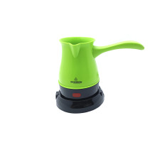 Турка электрическая Crownberg СВ-1564 1000W 300 мл 3 чашки Турка для кофе / кавоварка зеленая () Турка электрическая Crownberg СВ-1564 1000W 300 мл 3 чашки Турка для кофе / кавоварка зеленая ()